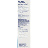 Aplicación nasal con NasalCrom para uso rápido en casa.