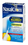 Etiqueta de ingredientes de NasalCrom con información clara.