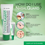 NasalGuard viaje-avion: práctico para cabina con aire contaminado.