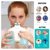 Nascool unidad de lavado nasal con modo suave, ideal para descongestión diaria.