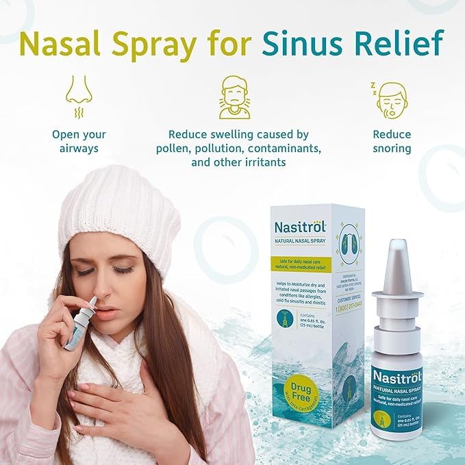 Nasitrol: antiviral-nasal para uso rutinario sin esteroides.
