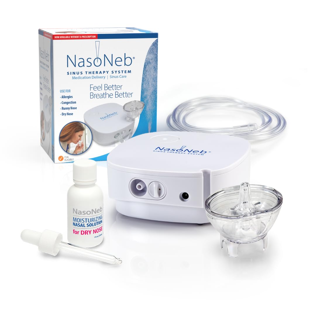 NASONEB: caja del sistema de terapia nasal, uso doméstico seguro