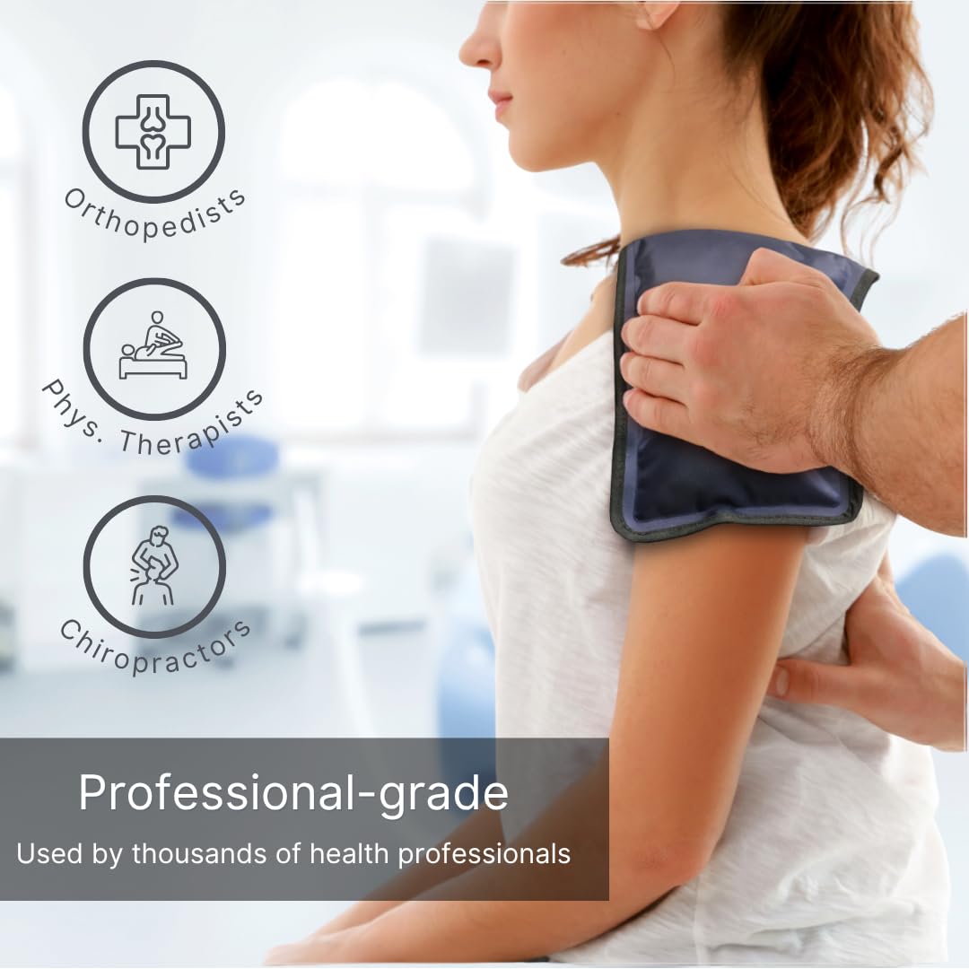 NatraCure FlexiKold gel-hombro-frío, cómodo y fácil de aplicar