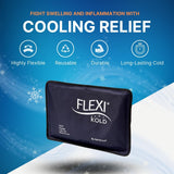 NatraCure FlexiKold gel-rodilla-frío, flexible para ejercicios y recuperación