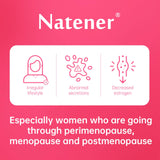 Natener Sin hormonas, opción segura para sequedad ocasional.