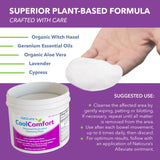 Cuidado posparto con CoolComfort para zonas sensibles.