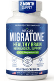Naticura Migratone botella frontal para uso diario y soporte nutricional.