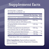 NATION HEALTH MD Flow Active: etiqueta nutricional clara para decisiones informadas.