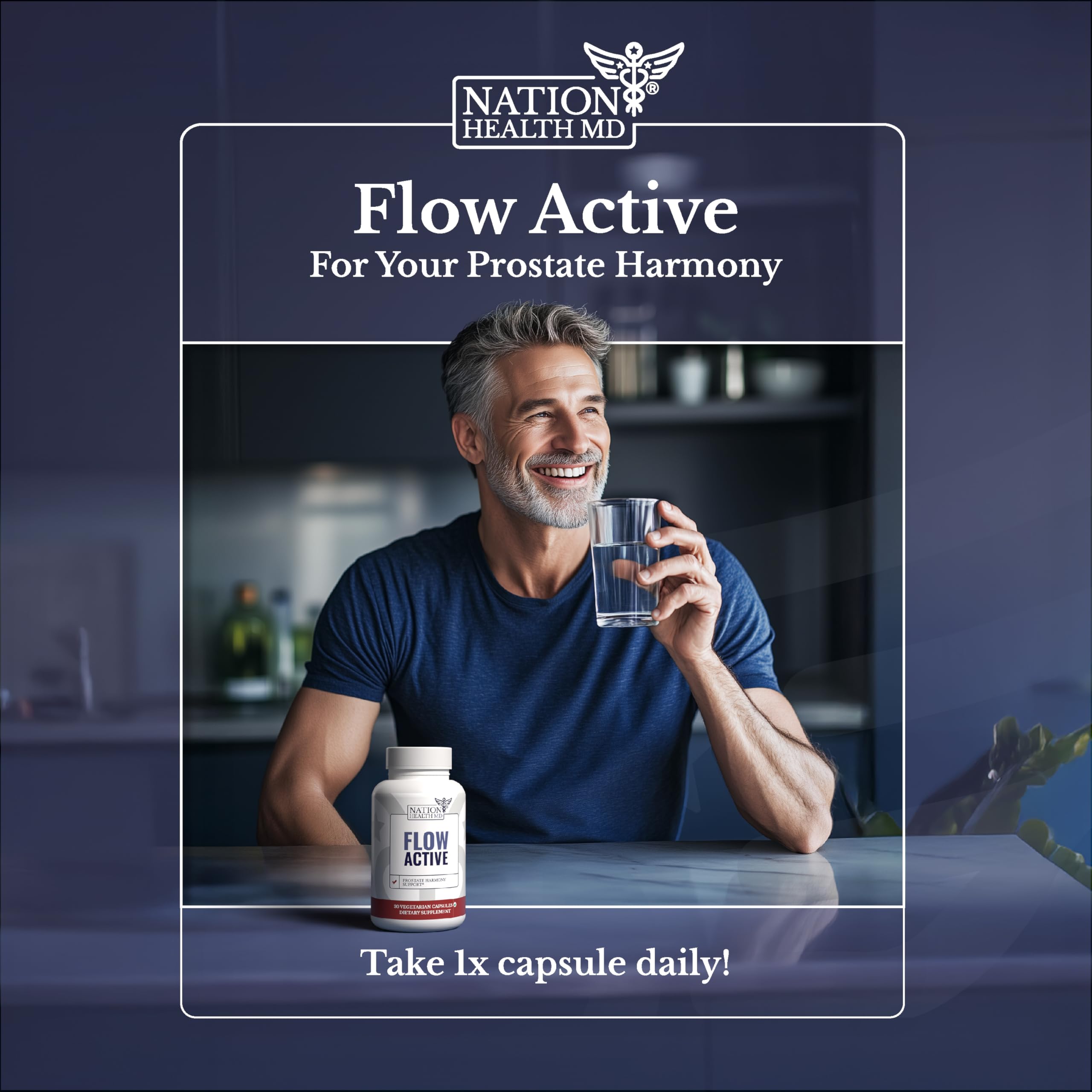 NATION HEALTH MD Flow Active: extracto de corteza de pino, fuente de antioxidantes naturales.