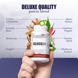 Gluco24: caja promocional, presentación reconocible para clientes