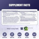 NATION HEALTH MD Greens: probióticos para apoyo digestivo y balance intestinal.