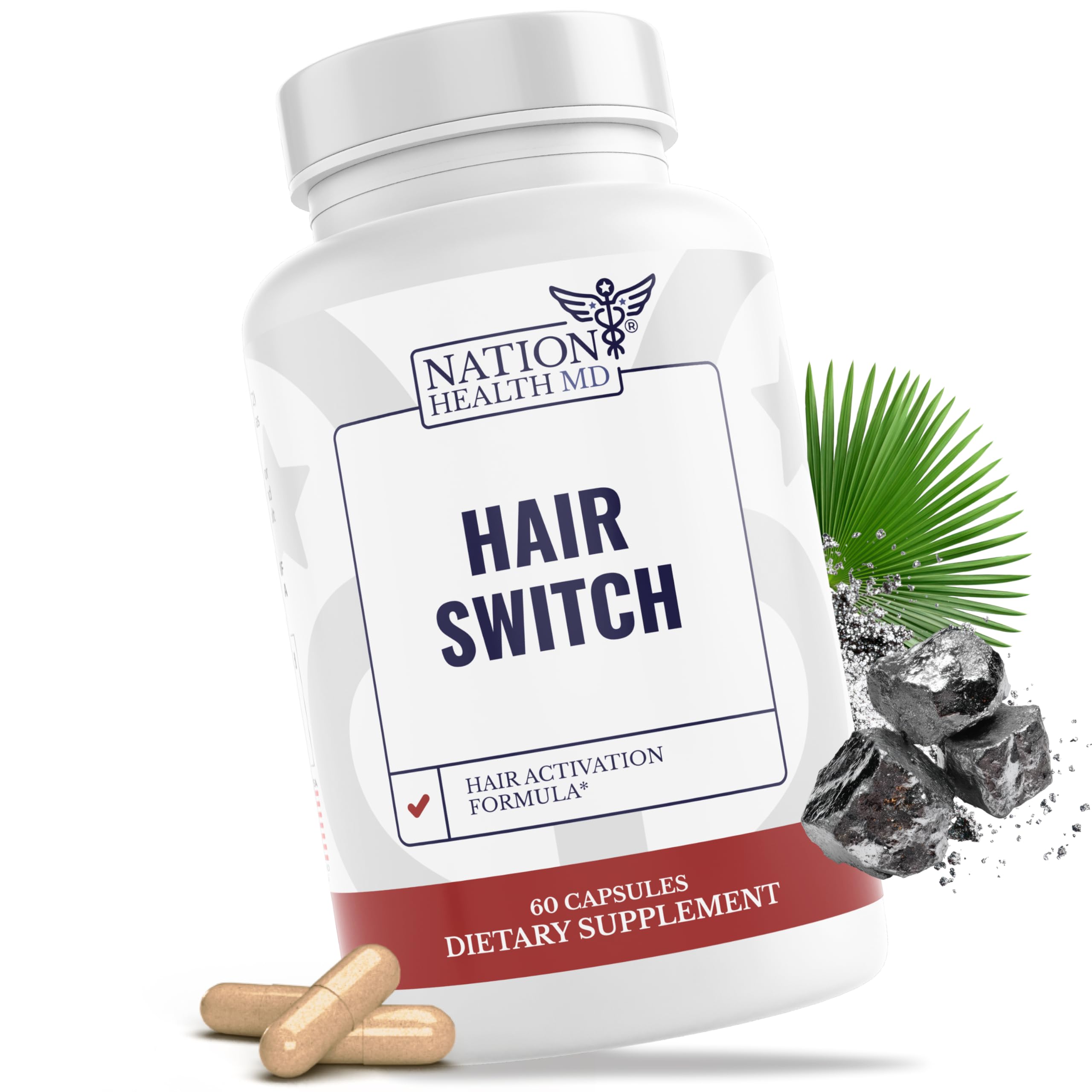 Hair Switch de NATION HEALTH MD: ingredientes clave para nutrir el cuero cabelludo