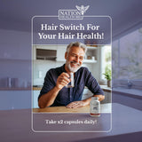 Hair Switch de NATION HEALTH MD: nutrición capilar para sostener la salud diaria