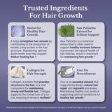 Hair Switch de NATION HEALTH MD: textura suave y brillante del cabello