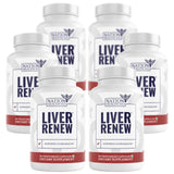 Liver Renew de NATION HEALTH MD, botella frontal, apoyo diario para el bienestar
