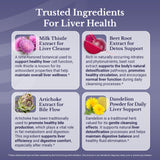 Liver Renew cardo mariano de Nation Health MD, ingrediente para la salud del hígado.