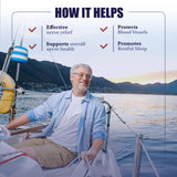 N-Balance8 cápsulas Nation Health MD, posible apoyo al sistema nervioso