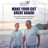 Nation Health MD Prebiotics en caja y cápsulas para la vida diaria