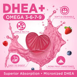 Natisland DHEA con omega 3-6-7-9: suplemento completo para mujeres.