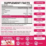 NATISLAND palmetto para mujeres, opción vegana sin gluten para uso diario.
