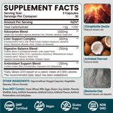 Natisland Zeolite Detox: cápsulas veganas listas para consumo.