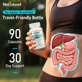 Natisland Zeolite Detox: estilo de vida saludable con suplemento detox.
