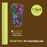 Natissy pack de 7 unidades para viaje y uso diario.