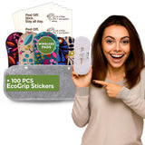 Natissy pads sin alas con adhesivo, empaque compacto para uso diario