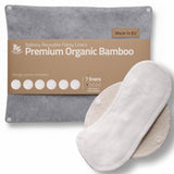 Protector Natissy lavable ultra ligero, talla pequeña, en paquete de 7 para uso diario.