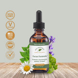 Fórmula Enfoque de Native Remedies, dosificación directa, uso rápido para concentración.