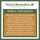 Fórmula Enfoque de Native Remedies, para todas las edades, uso seguro.