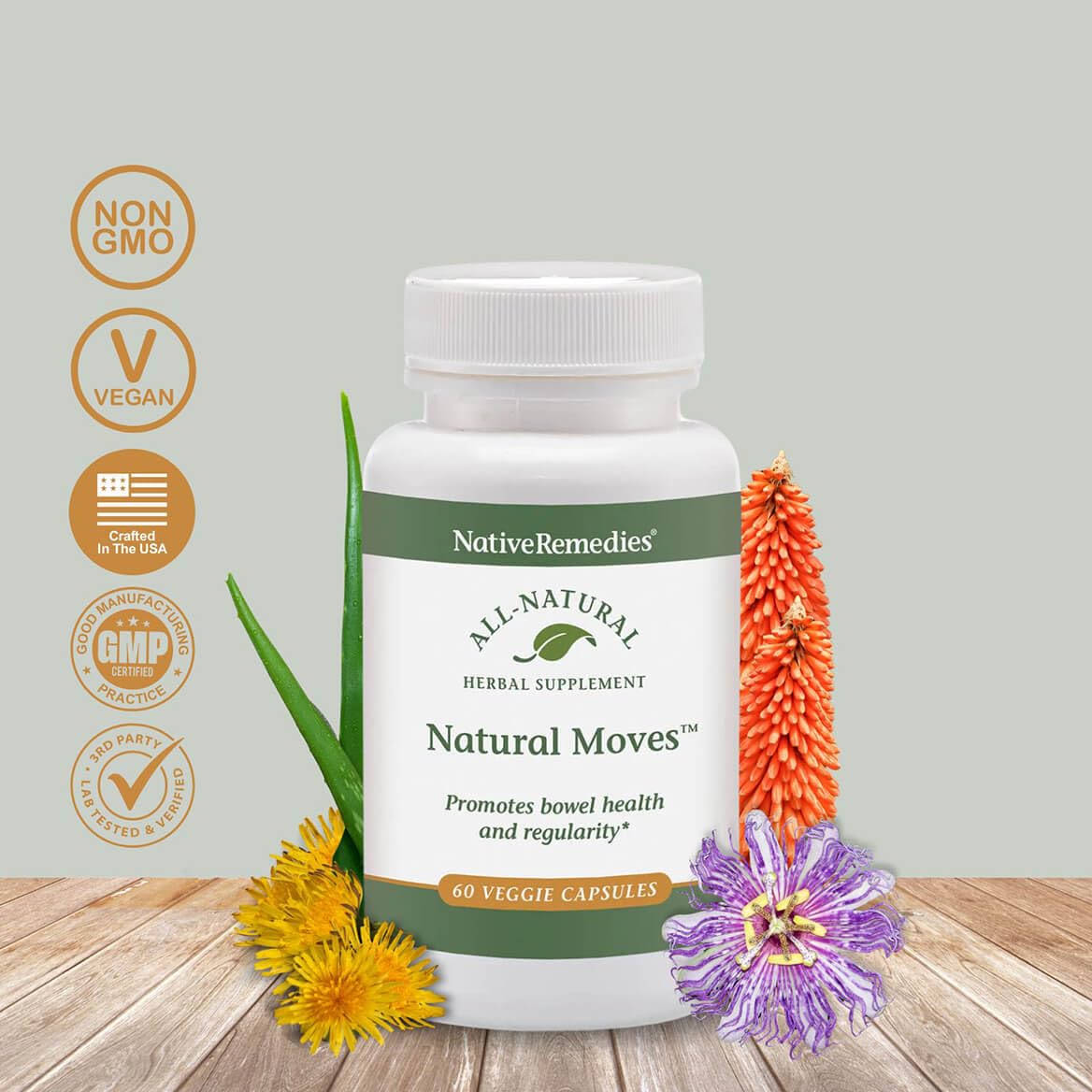 Natural Moves cápsulas vegetales para uso diario