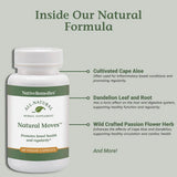 Etiqueta de Native Remedies con certificado kosher y composición natural