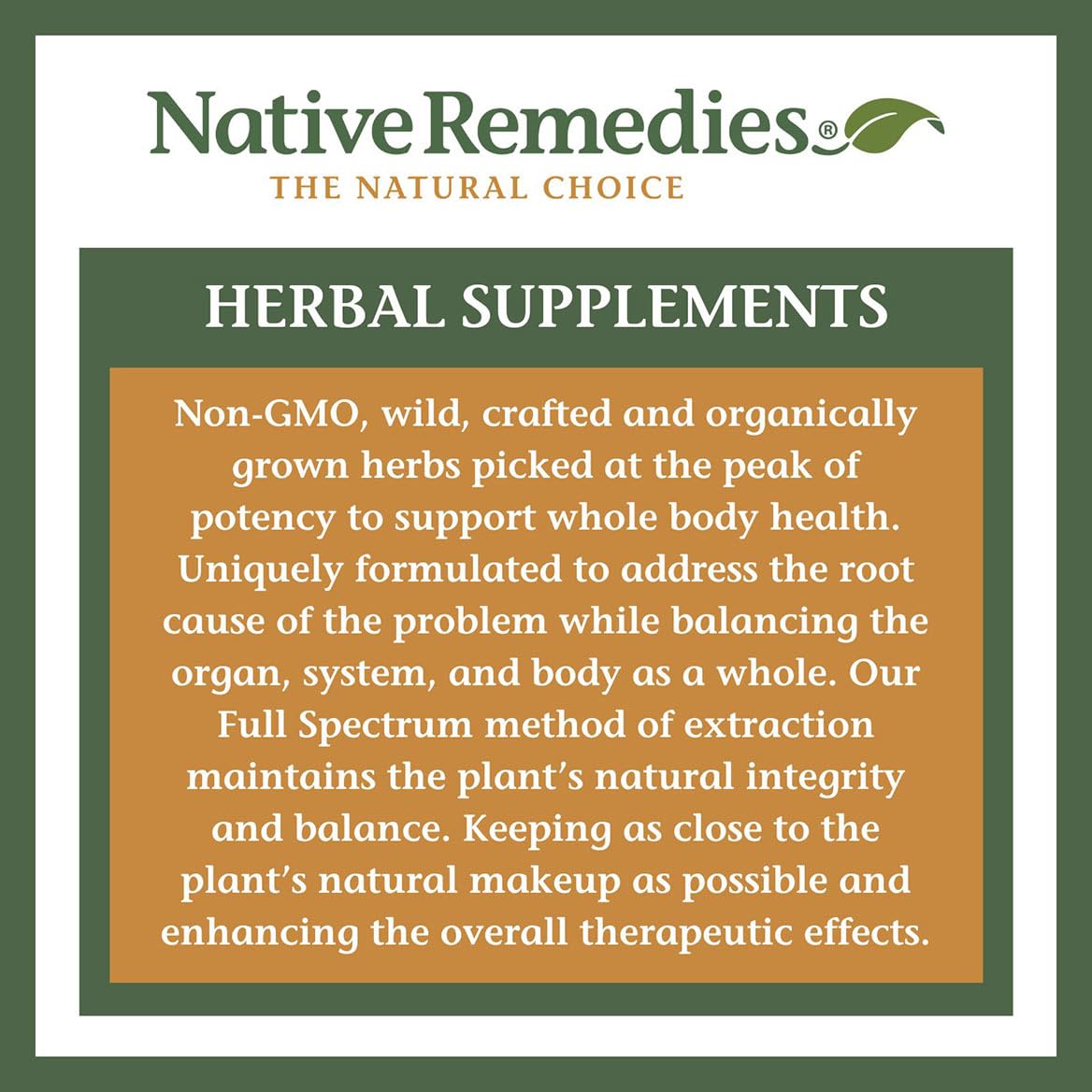 Native Remedies UTI-Clear, aroma herbal, mejora la experiencia sensorial al usar.