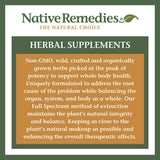 Native Remedies UTI-Clear, aroma herbal, mejora la experiencia sensorial al usar.