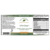 Native Remedies UTI-Clear, caja detalle, facilita la selección de productos para bienestar urinario.