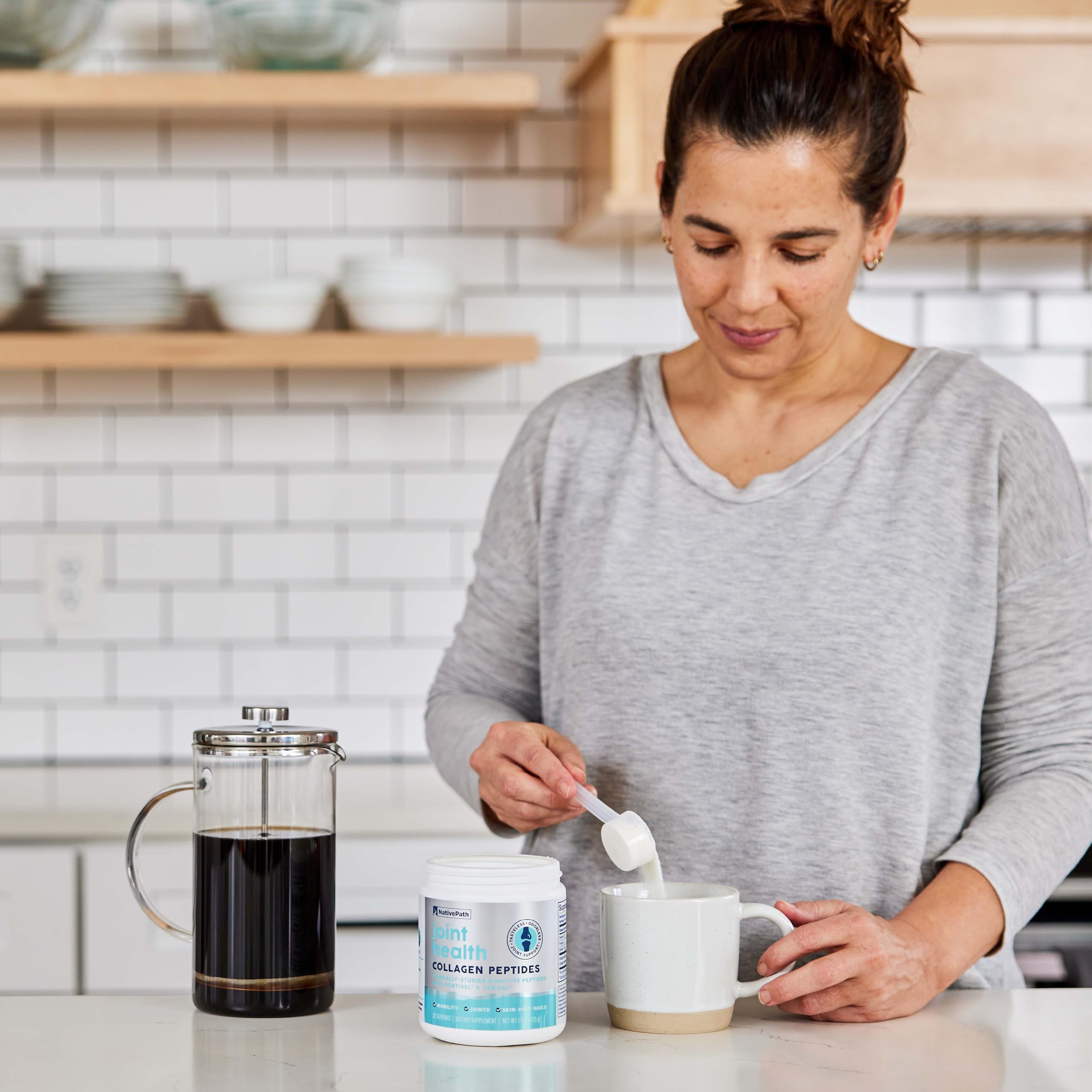 NativePath 30 servings packaging provides a complete collagen boost for ongoing joints and vitality.