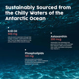 NativePath Antártico Krill Aceite Composicion: fosfolípidos, omega-3 y EPA/DHA