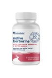 NativePath Berberina 3-en-1 cápsulas para soporte metabólico diario y absorción de nutrientes