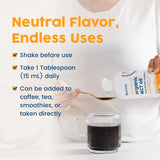 NativePath MCT Oil para uso en café, sin alterar sabor.