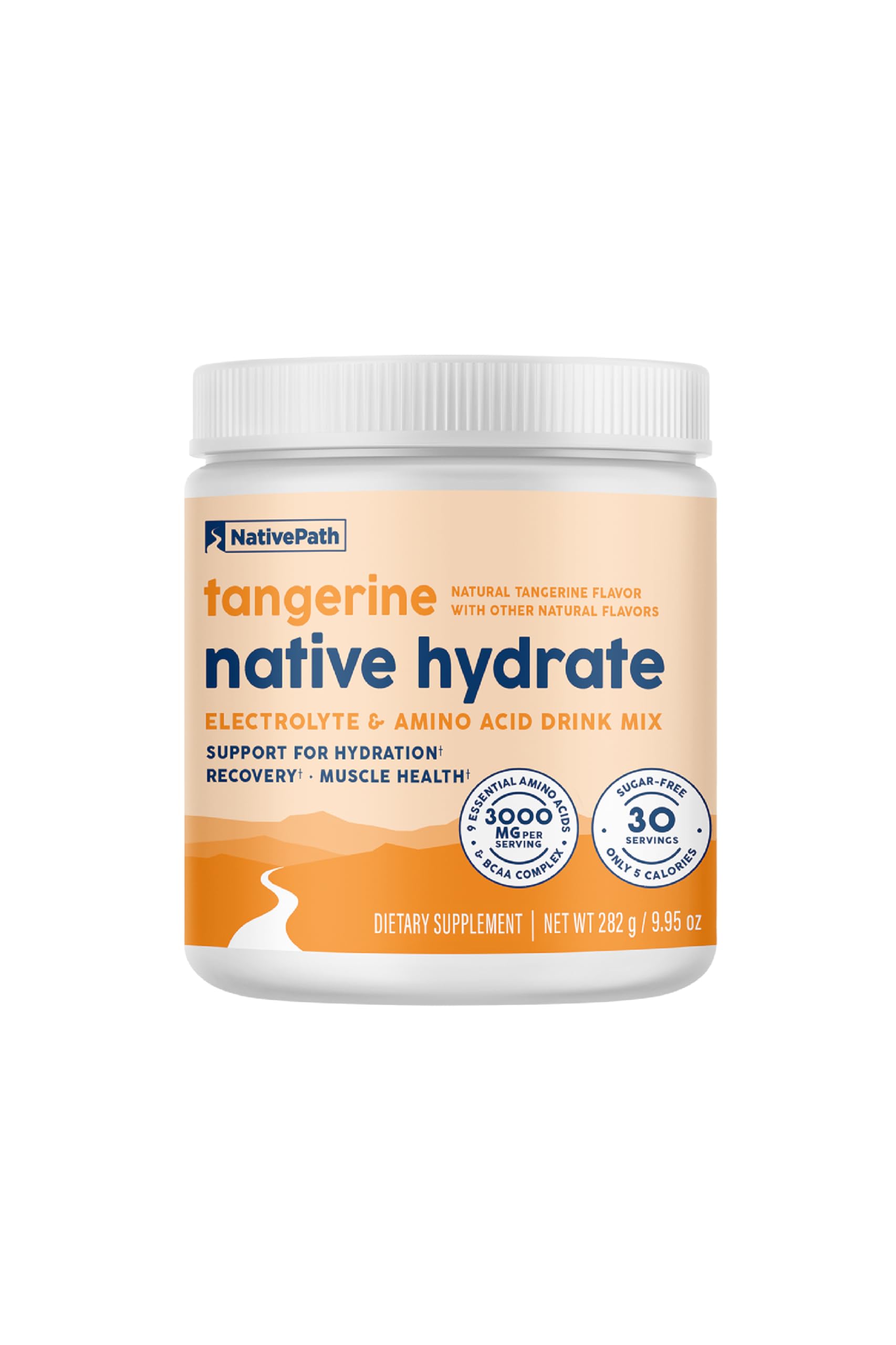 NativePath Native Hydrate: bote para hidratación diaria sin azúcar.