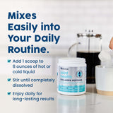 NativePath unflavored collagen dissolves cleanly in beverages for seamless routines.