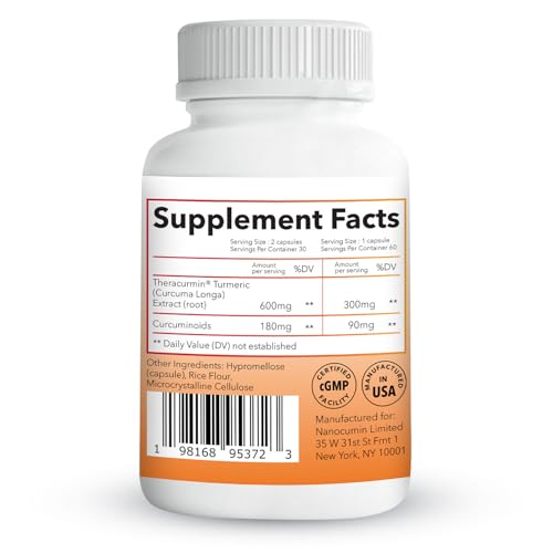 Natleo Theracurmin: etiqueta que destaca calidad y pureza del producto.