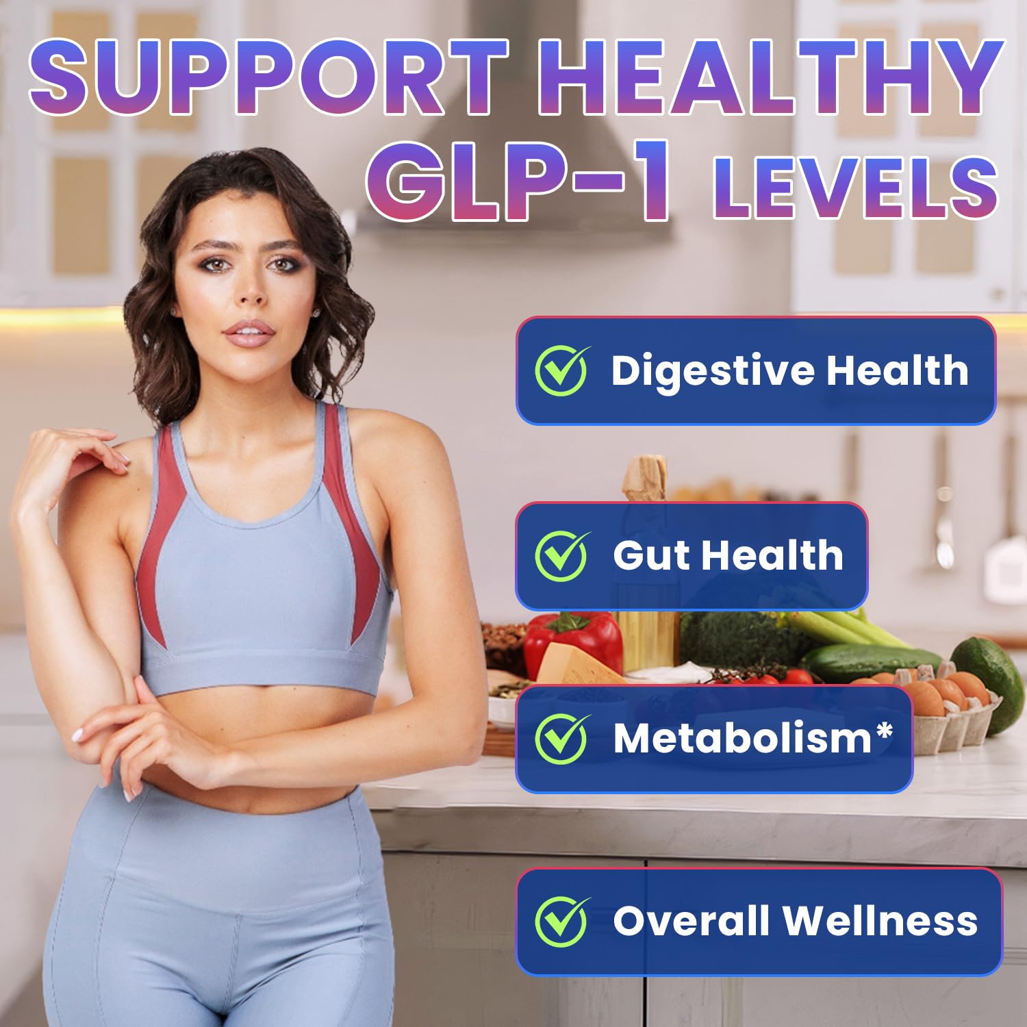 Natnect GLP-1: ingredientes naturales para un apoyo suave.