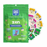 NATPAT Zen Patch en la banda de la ropa para calma rápida.