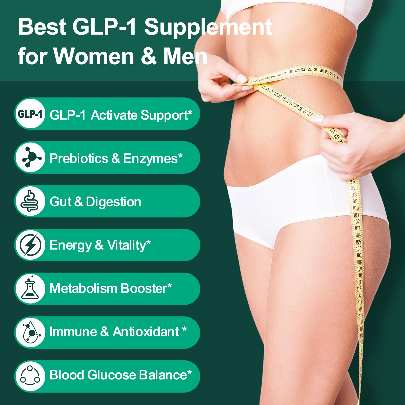 Natprime GLP-1: prebióticos y aloe para balance digestivo