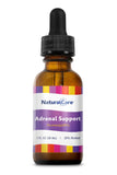 Natra-Bio NaturalCare Adrenal Support, etiqueta segura sin interacciones conocidas.