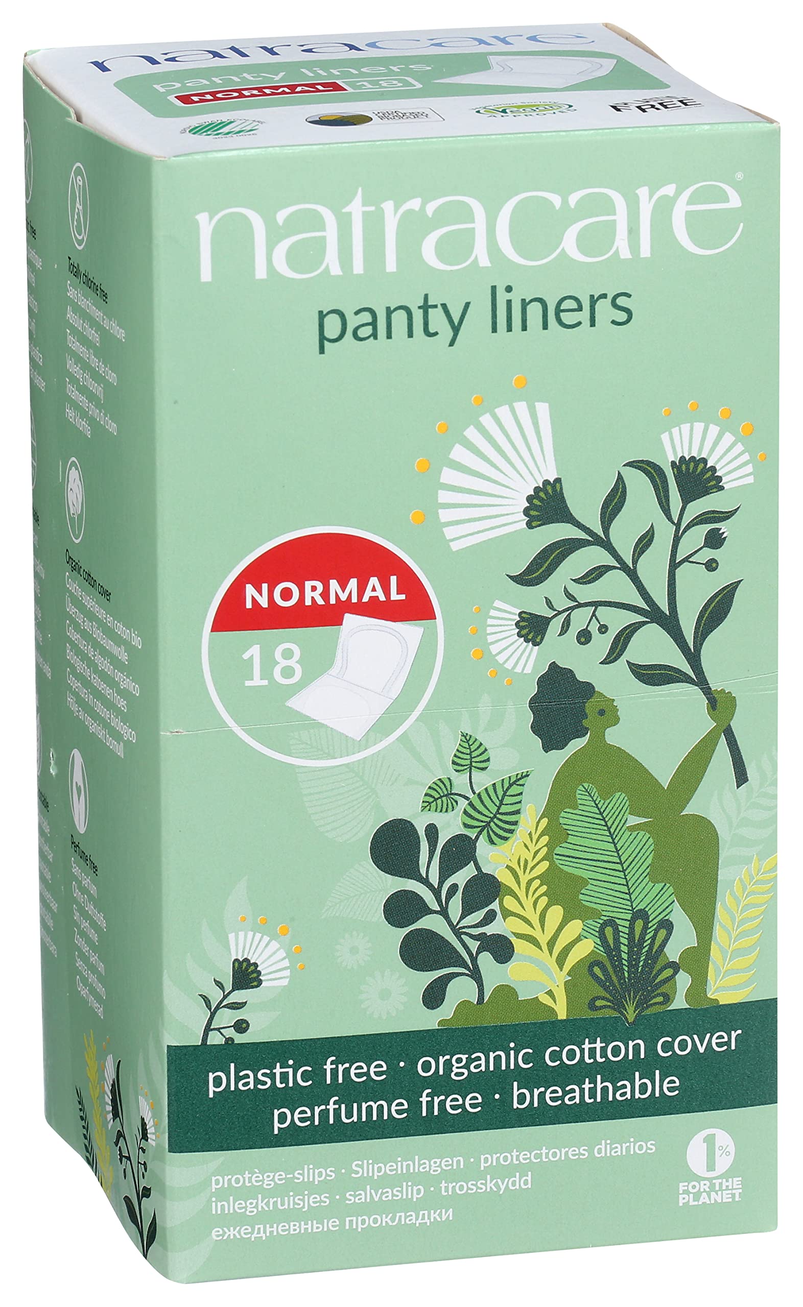 Natracare con ingredientes sin OGM para piel sensible