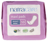 Natracare Noche Maxi biodegradable y compostable, reduce residuos