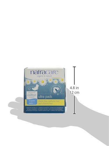 Natracare Pads Ultra Super, base impermeable de origen vegetal.